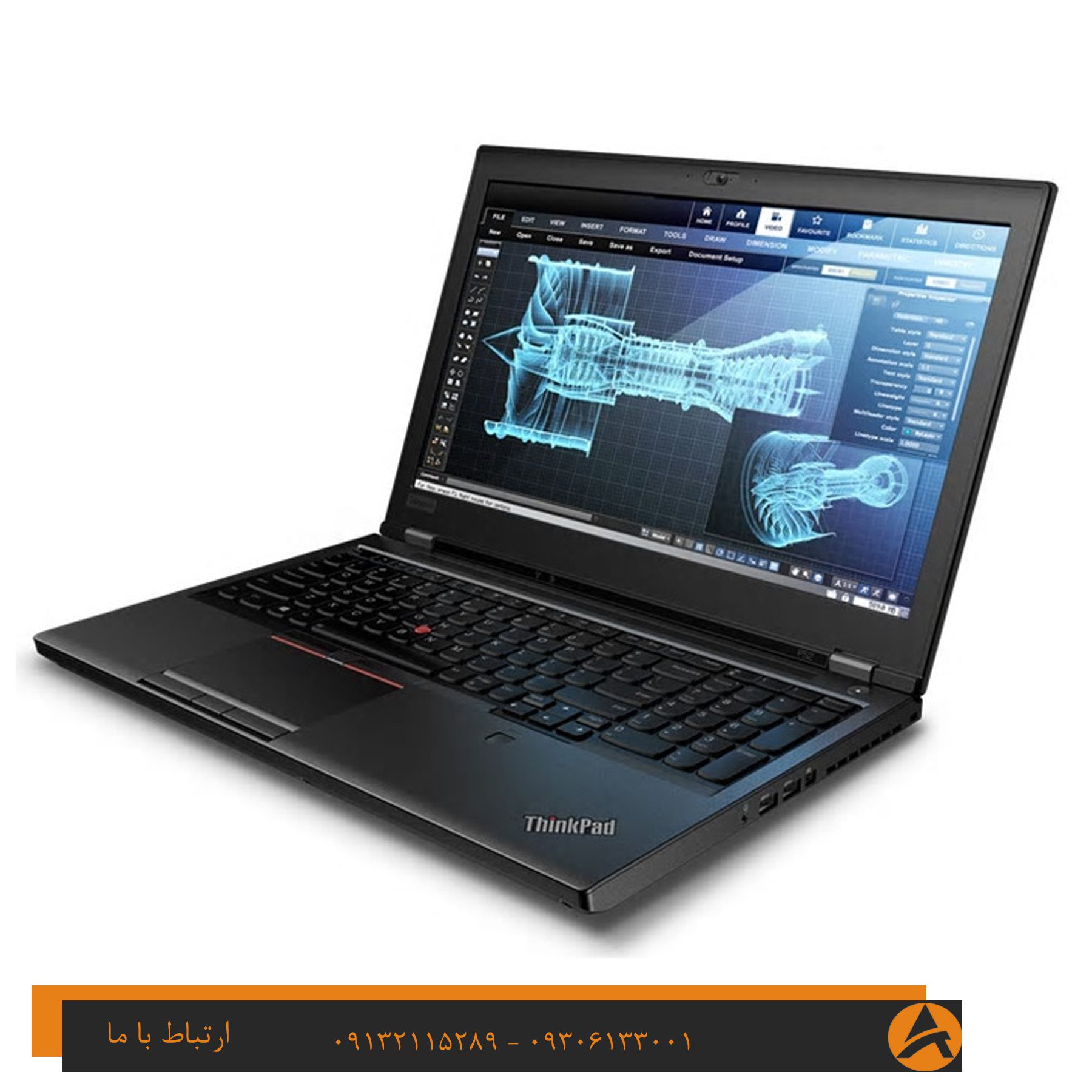 لپ تاپ اپن باکس لنوو مدل Lenovo P52 -i7 16G 512GB SSD 4G — تصویر ۳