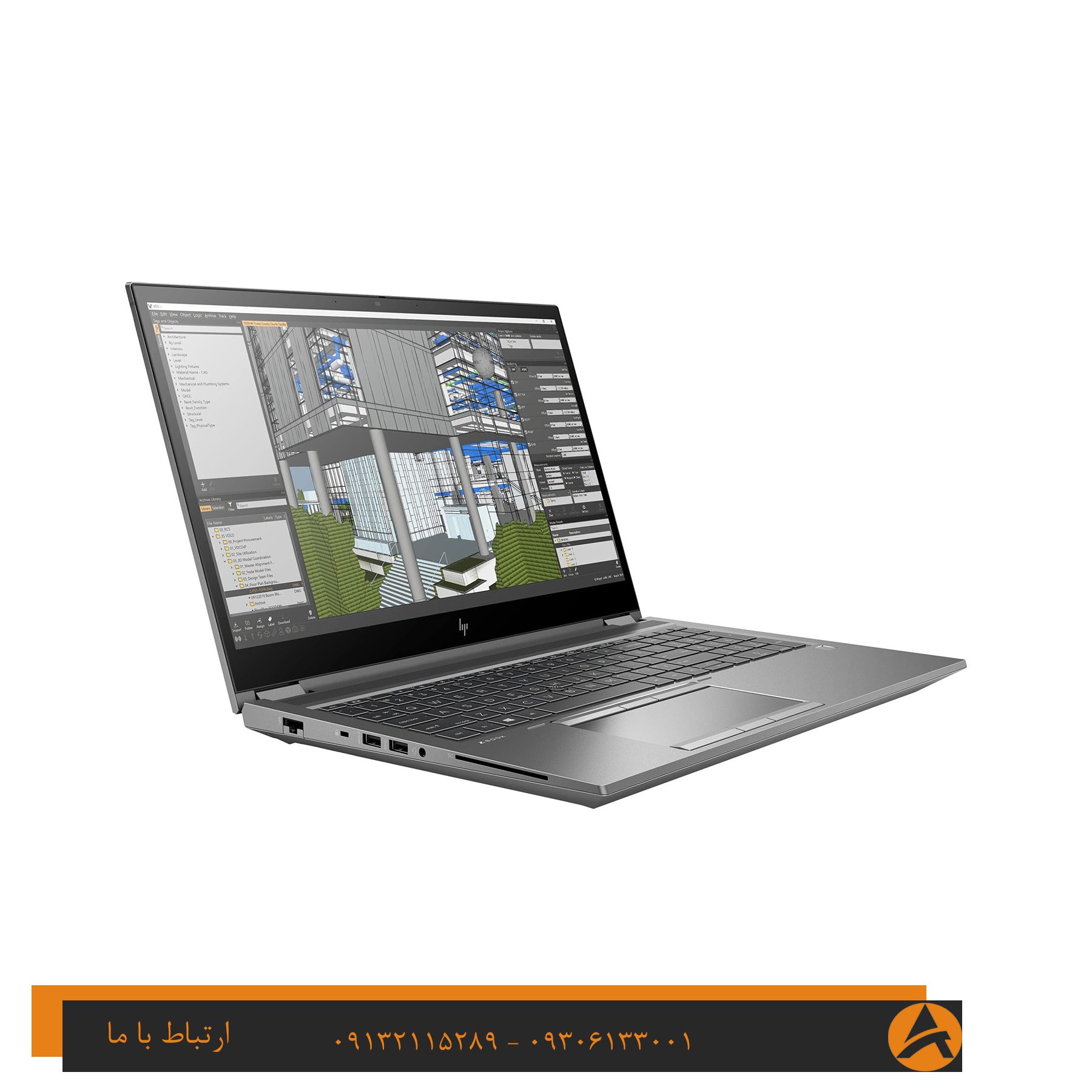 لپ تاپ اپن باکس اچ پی مدل HP Zbook FURY 15 G8 -i7 8G 512G SSD 4GB