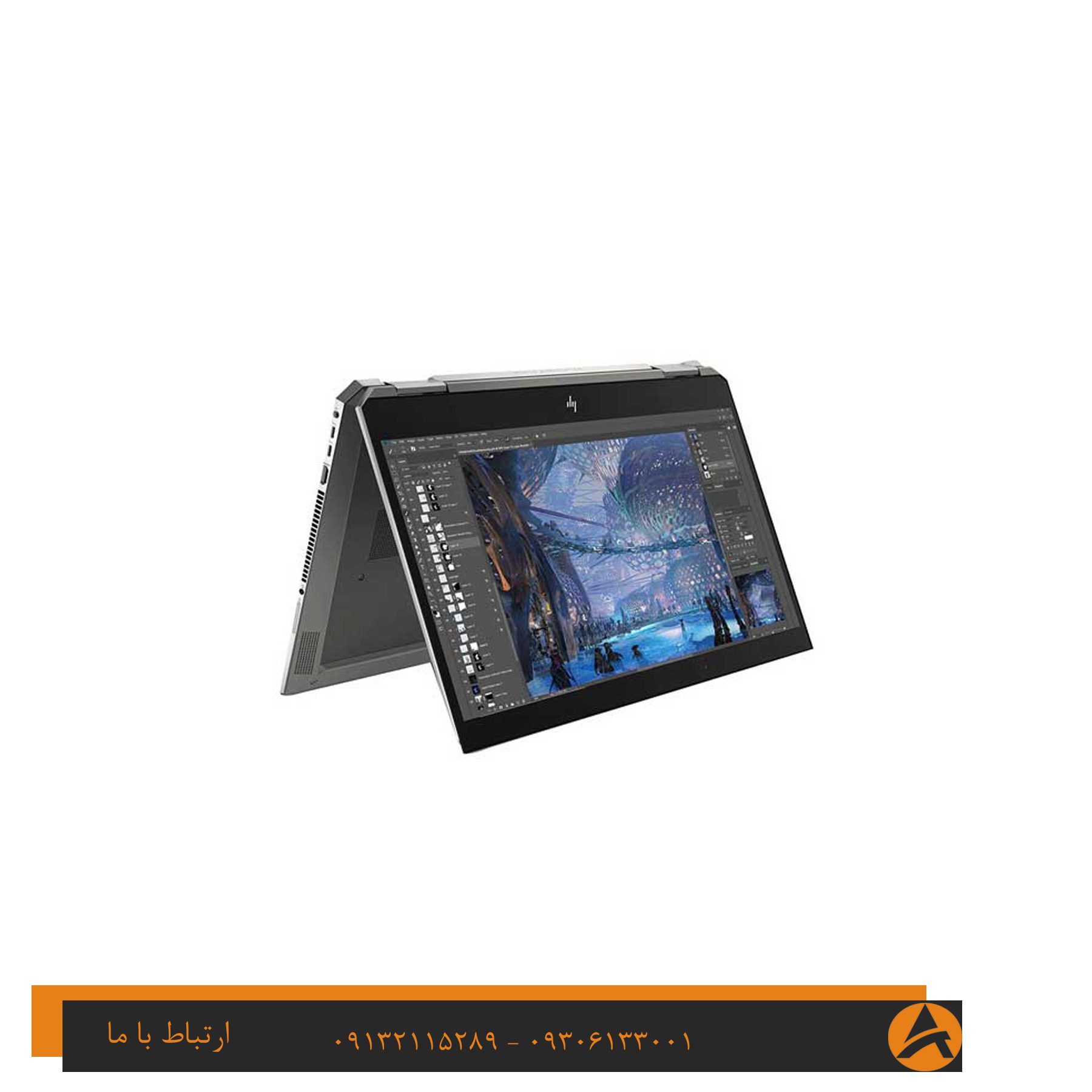 لپ تاپ اپن باکس اچ پی مدل تاچ HP zbook 15 G5 studio x360 -i7 32G 1TR SSD — تصویر ۳