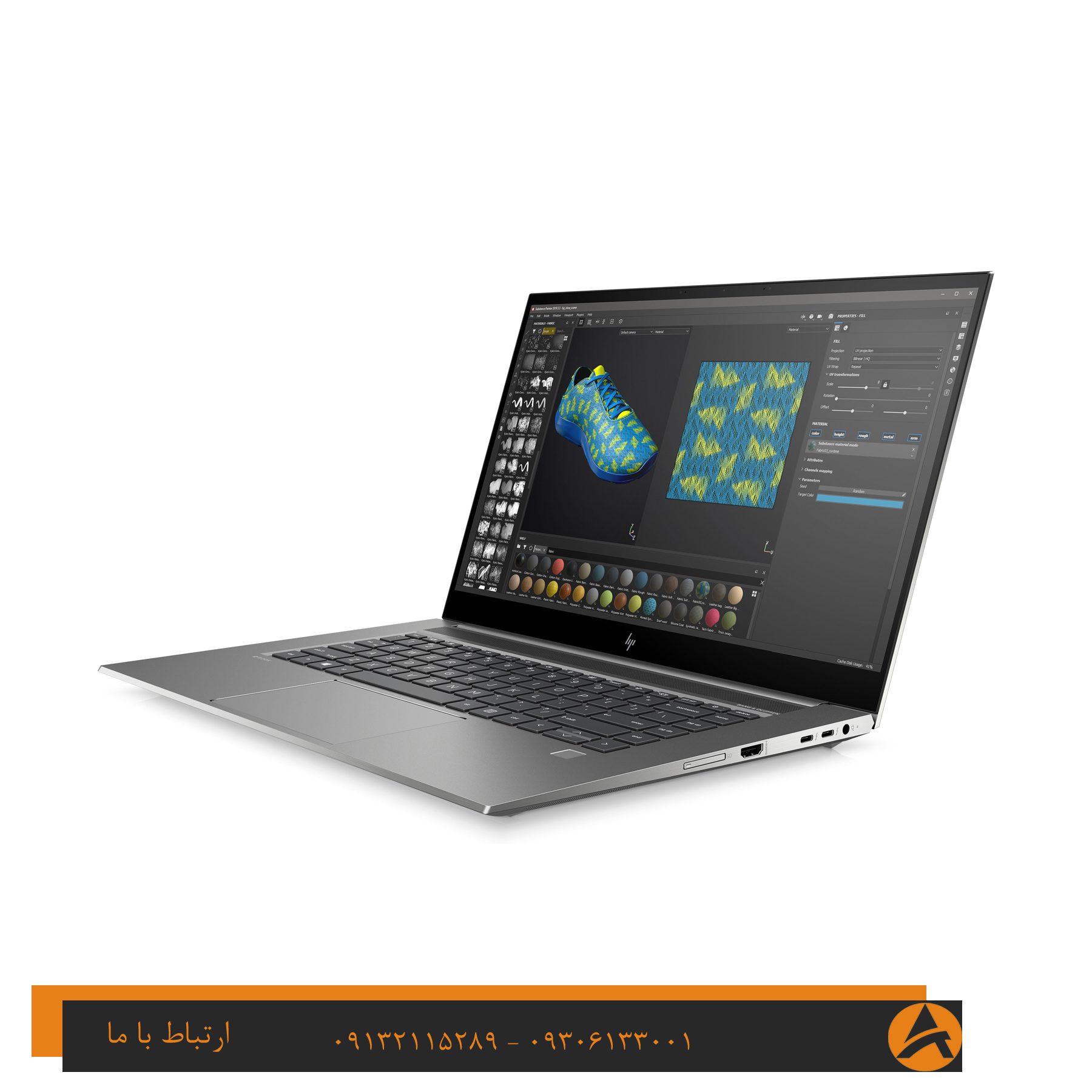 لپ تاپ اپن باکس اچ پی مدل HP Zbook STUDIO G7-i7 16G 512G SSD 4G — تصویر ۲