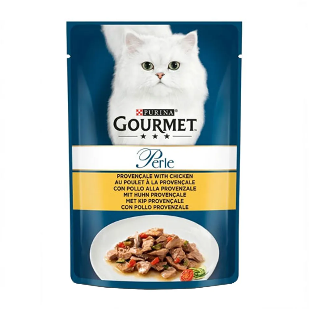پوچ گربه با طعم مرغ پروانسال گورمت – Provencale Chicken