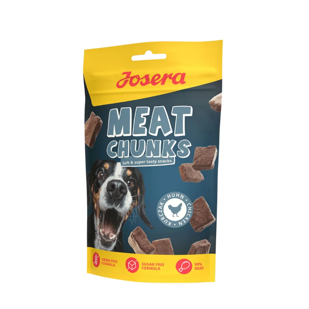 تشویقی تکه ای سگ با طعم مرغ جوسرا – Chicken Chunks
