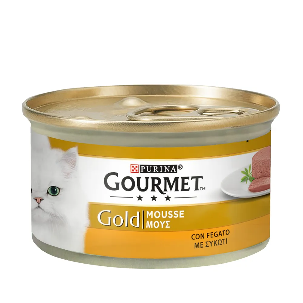 کنسرو گربه خمیری با طعم جگر گورمت – Gourmet Pate Liver