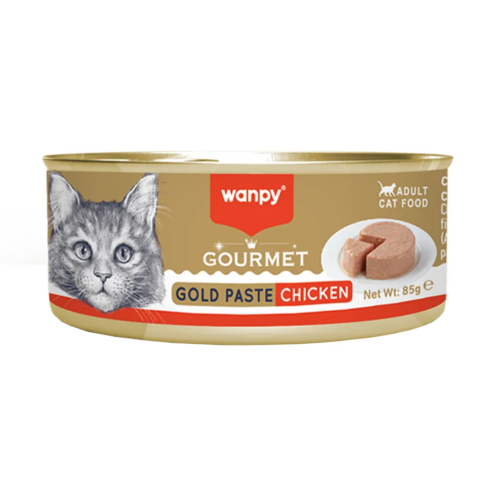 کنسرو گربه پته با طعم مرغ ونپی – Gold Paste Chicken — تصویر ۲
