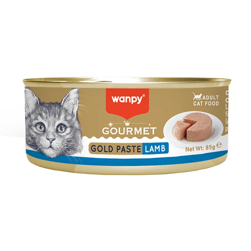 کنسرو گربه پته با طعم بره ونپی – Gold Paste Lamb