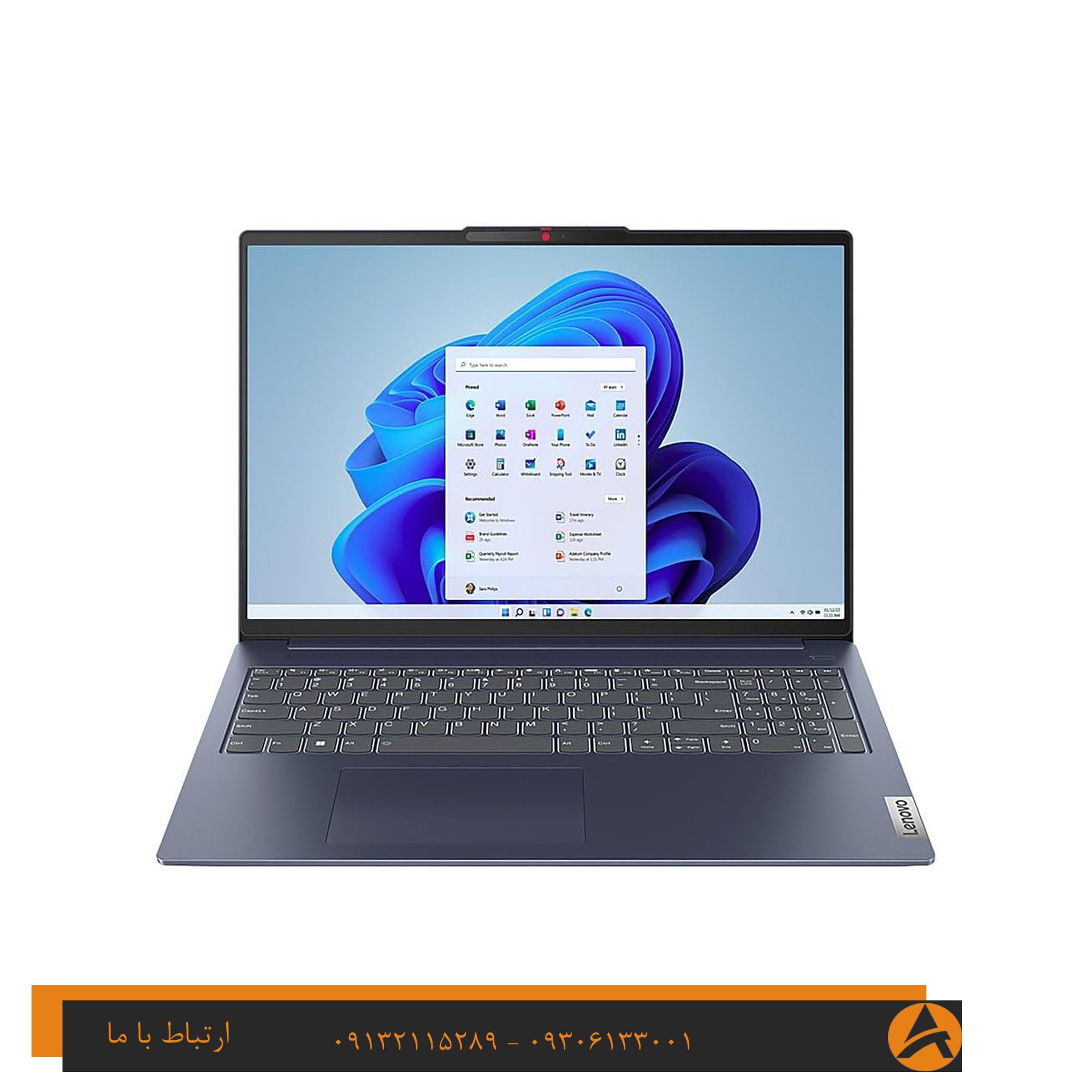 لپ تاپ اپن باکس لنوو مدل LENOVO ID SLIM 5 16IRL8-I7 16G 512GB SSD INTEL Iris® Xe — تصویر ۳