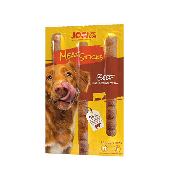 تشویقی مدادی سگ با طعم بیف جوسرا – Meat Sticks Beef