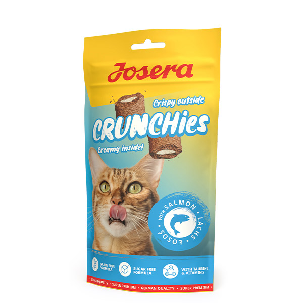 تشویقی گربه کرانچی مغزدار با سالمون جوسرا Crunchies Salmon