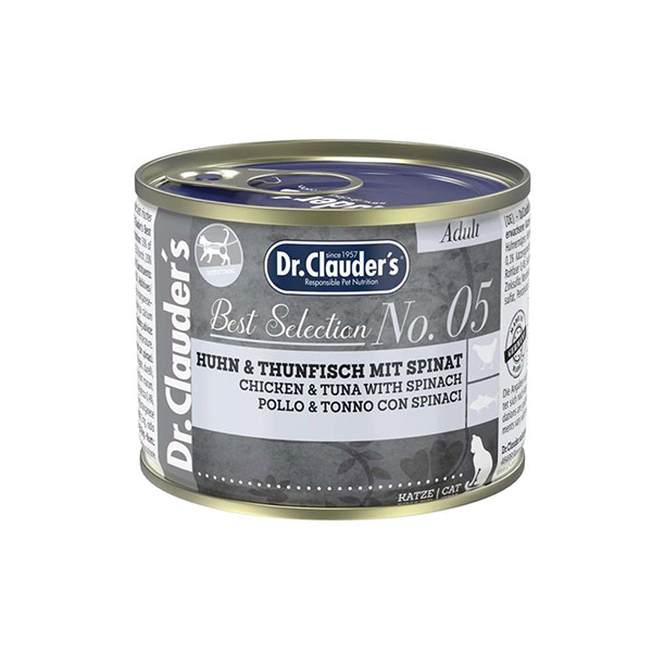 کنسرو گربه با مرغ و ماهی تن دکتر کلادرز – Dr Clauder’s Chicken &amp; Tuna