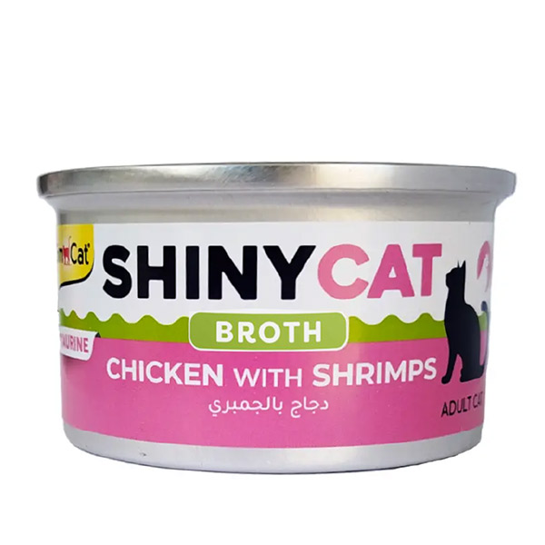 کنسرو گربه با طعم مرغ و میگو جیم کت Chicken &amp; Shrimp — تصویر ۲