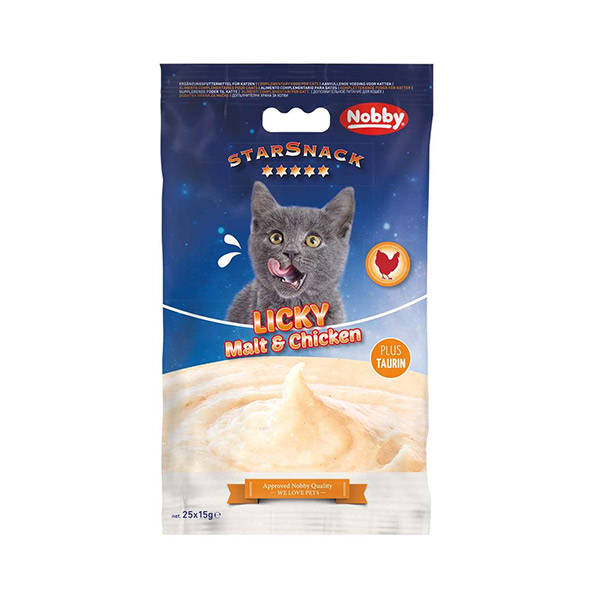 بستنی گربه با طعم مالت و مرغ نوبی – Nobby Licky Malt — تصویر ۲