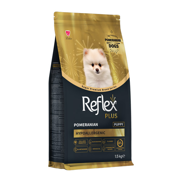 غذای توله سگ پامرانین رفلکس پلاس – Reflex Plus Pomeranian Puppy