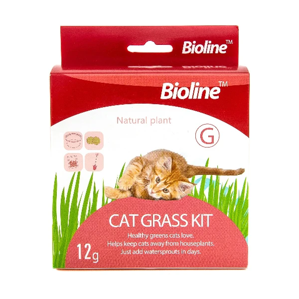 کیت علف گربه بیولاین – Bioline Cat Grass Kit — تصویر ۲