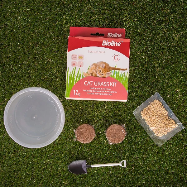 کیت علف گربه بیولاین – Bioline Cat Grass Kit — تصویر ۳