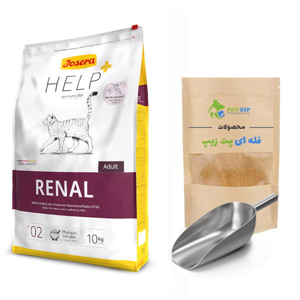 غذای درمانی فله ای گربه رنال Renal جوسرا — تصویر ۲