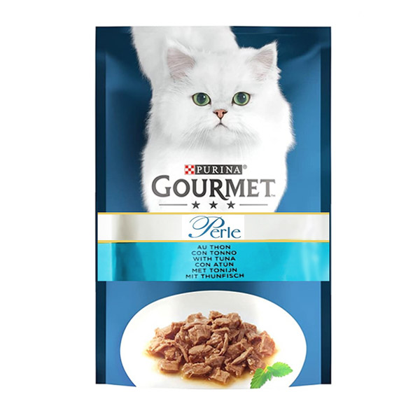 پوچ گربه با طعم ماهی تن گورمت – Gourmet Perle Tuna — تصویر ۲