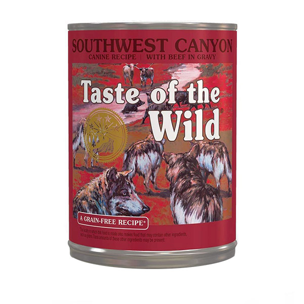 کنسرو سگ با گوشت گاو تیست آف د وایلد – Taste of the Wild Beef