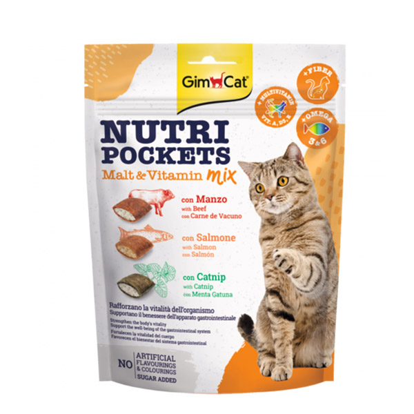 تشویقی گربه نوتری میکس مالت و ویتامین جیم کت Nutri Mix