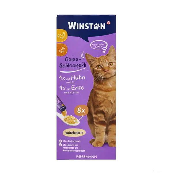 بستنی گربه با طعم مرغ و اردک وینستون – Winston 2×4