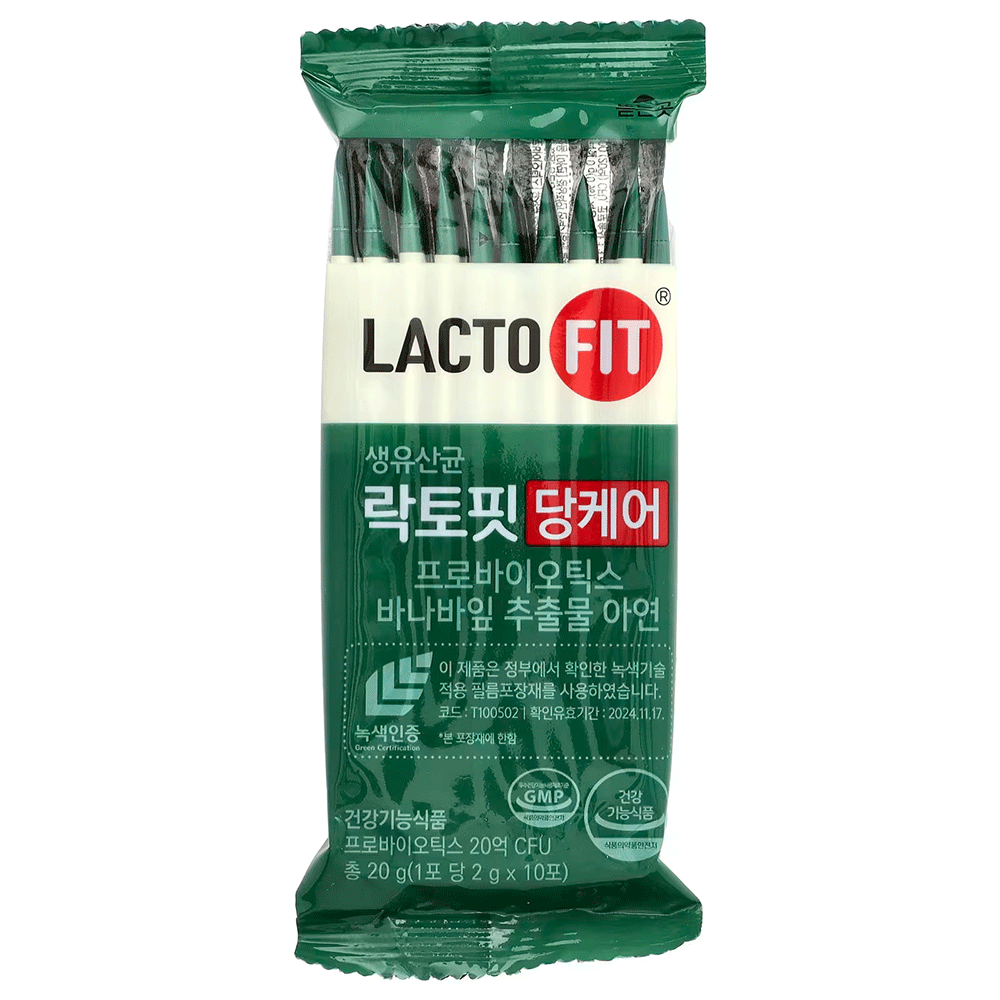 مکمل سبز لاکتوفیت کنترل قند خون و بهبود سلامت روده LACTO-FIT Blood Sugar Care — تصویر ۳