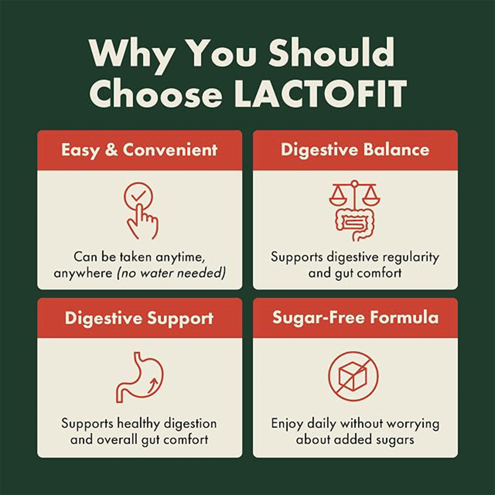 مکمل سبز لاکتوفیت کنترل قند خون و بهبود سلامت روده LACTO-FIT Blood Sugar Care — تصویر ۵