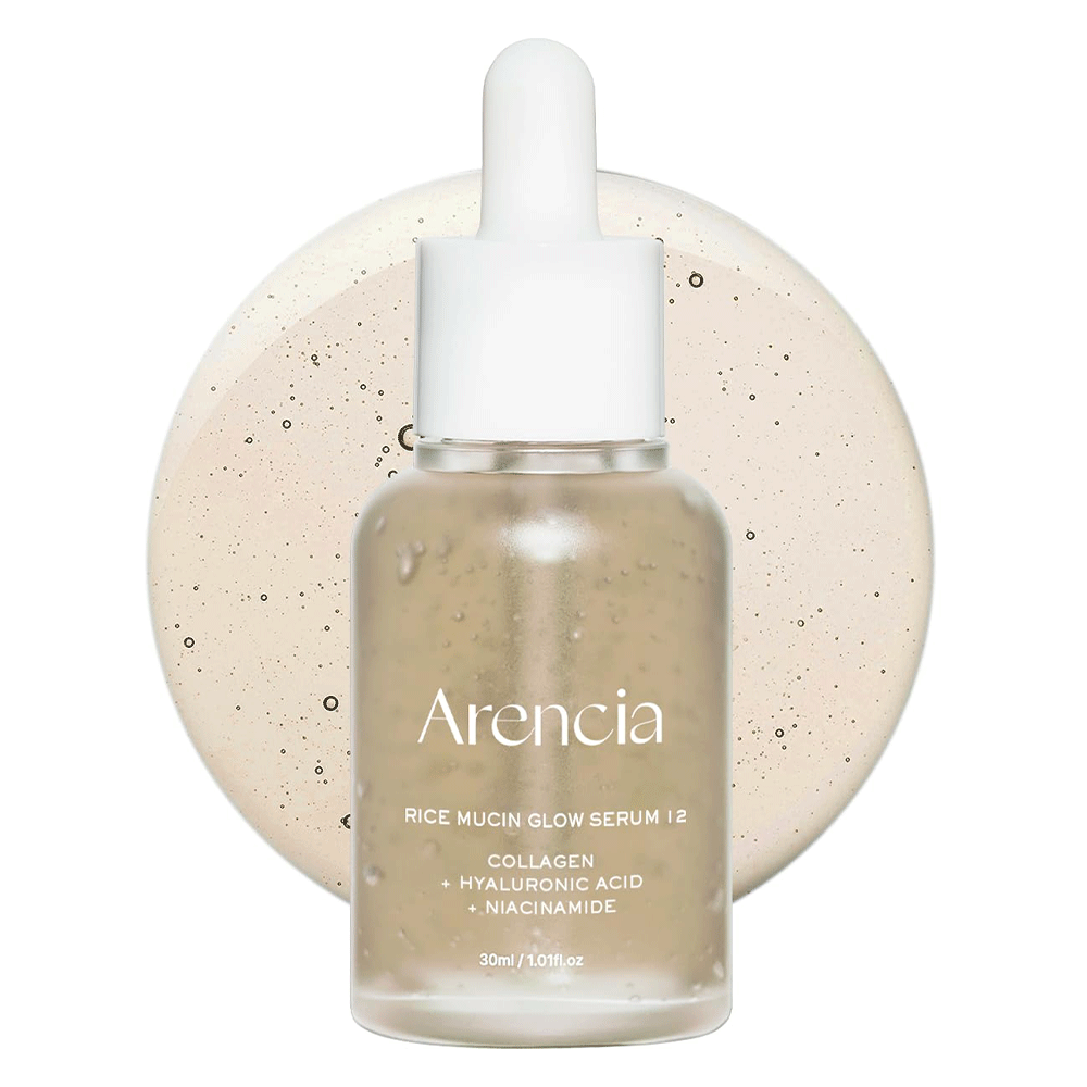 سرم روشن کننده برنج و حلزون آرنسیا Arencia Rice Mucin Glow Serum