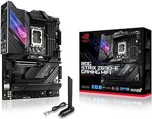 مادربرد ایسوس مدل ROG STRIX Z690-E GAMING WIFI استوک درحدنو با پک