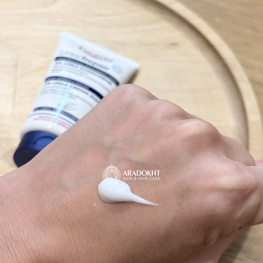 کرم دست ترمیم کننده و آبرسان اوره 5 درصد اوسرین Eucerin Repair Hand Cream with 5% Urea — تصویر ۴