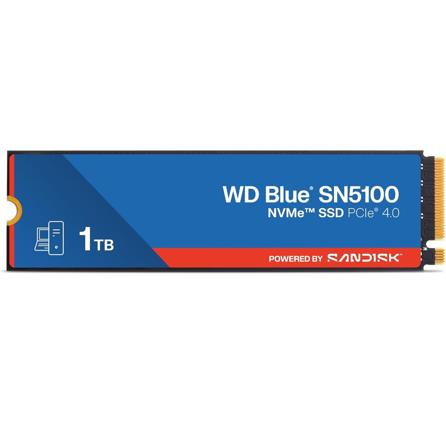 حافظه اس اس دی اینترنال وسترن دیجیتال مدل Blue SN5100 M.2 2280 NVMe ظرفیت 1 ترابایت — تصویر ۲