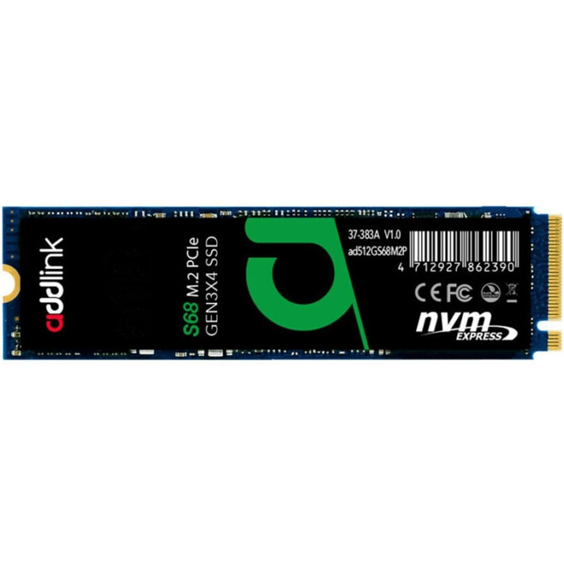 اس اس دی اینترنال ادلینک S68 M.2 2280 NVMe ظرفیت 512 گیگابایت