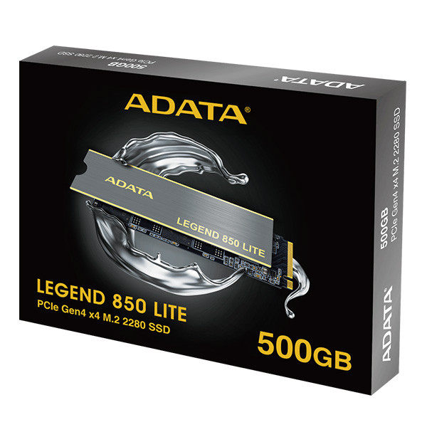 حافظه اس اس دی اینترنال ای دیتا Legend 850 Lite M.2 2280 NVMe ظرفیت 500 گیگابایت
