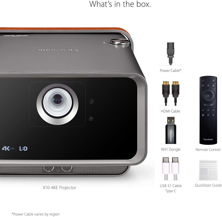 ویدئو پروژکتور ویوسونیک VIEWSONIC X10-4K Plus — تصویر ۶