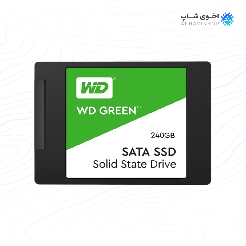 اس اس دی اینترنال SATA III وسترن دیجیتال مدل Green ظرفیت 480 گیگابایت
