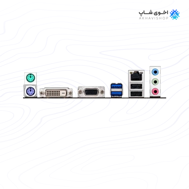 motherboard H81MK stock ddr3 استوک — تصویر ۳