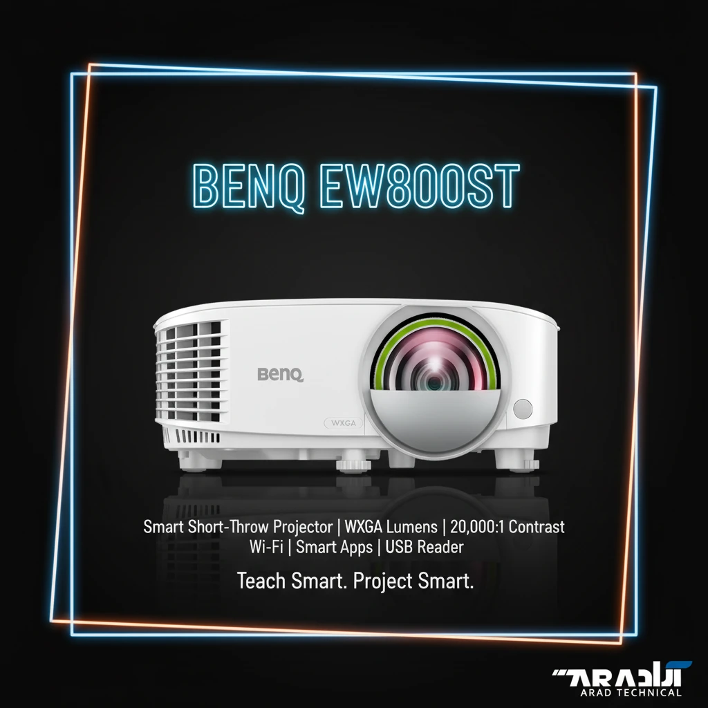 ویدئو پروژکتور بنکیو BENQ EW800ST — تصویر ۳