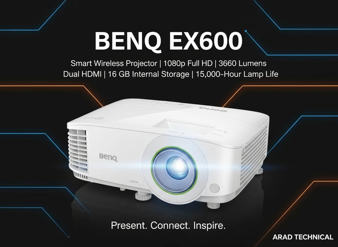 ویدئو پروژکتور بنکیو BENQ EX600 — تصویر ۵