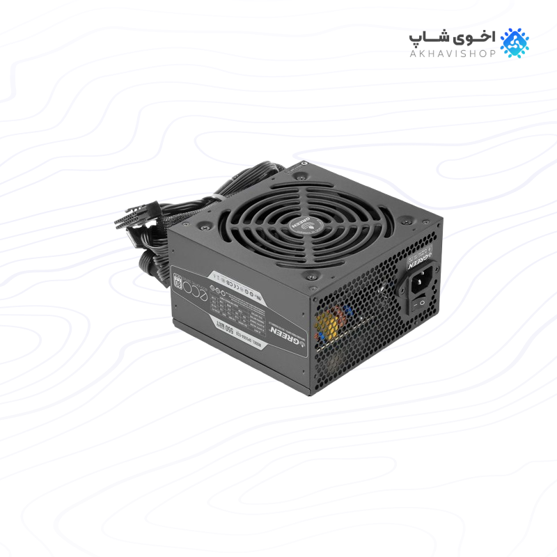 منبع تغذیه کامپیوتر گرین مدل GP550A-ECO