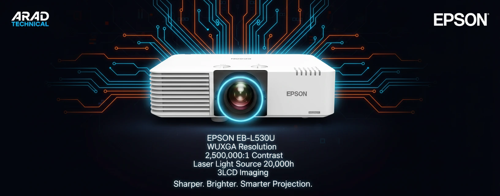 ویدئو پروژکتور اپسون EPSON EB-L530U — تصویر ۴