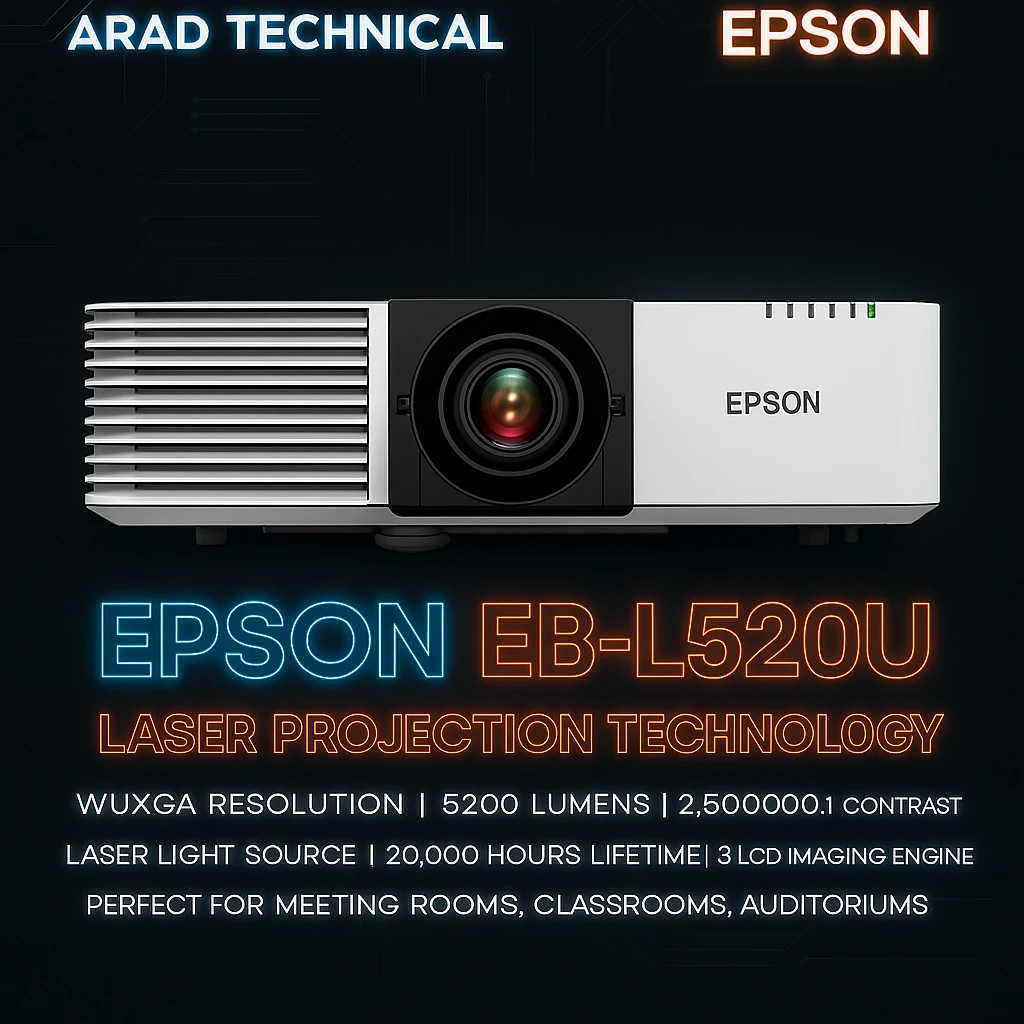 ویدئو پروژکتور اپسون EPSON EB-L520U — تصویر ۴