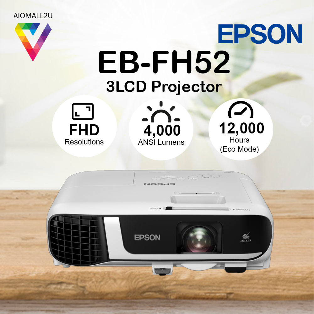 ویدئو پروژکتور اپسون EPSON EB-FH52 — تصویر ۳