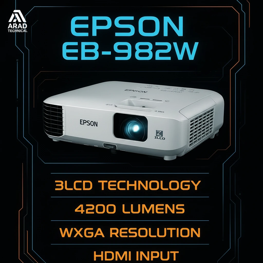 ویدئو پروژکتور اپسون EPSON EB-982W — تصویر ۶