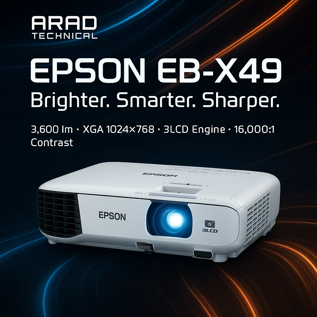 ویدئو پروژکتور اپسون EPSON EB-X49 — تصویر ۴