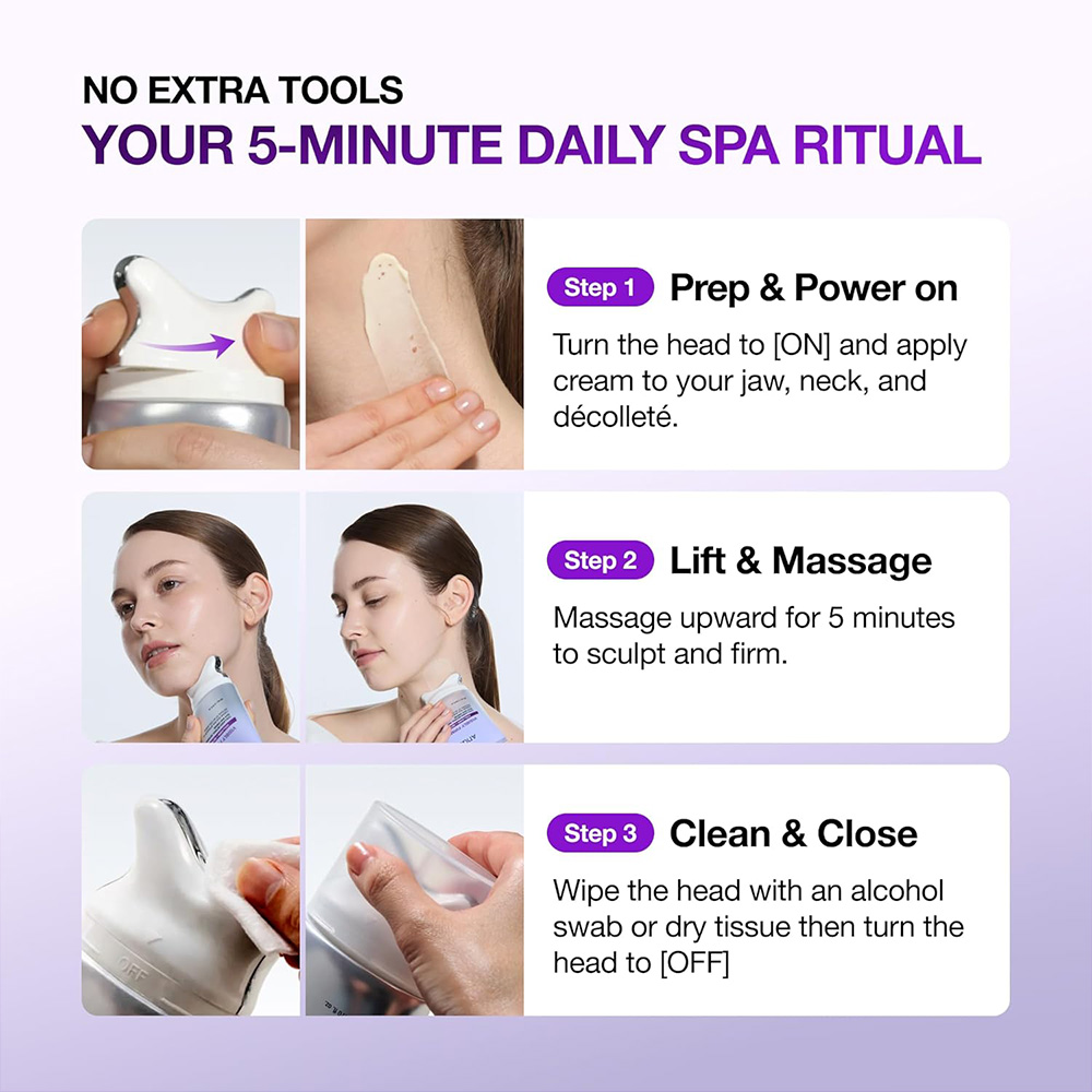 گواشا کرم رتینول و کلاژن آنوا ضد چروک، جوانساز و فرم دهنده Anua Collagen Retinol Refining Gua Sha Cream — تصویر ۸