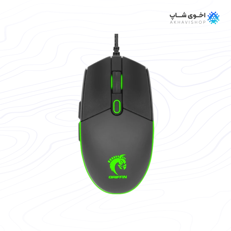 ماوس گیمینگ RGB گرین مدل GM-603RGB با دقت بالا و طراحی مدرن — تصویر ۲