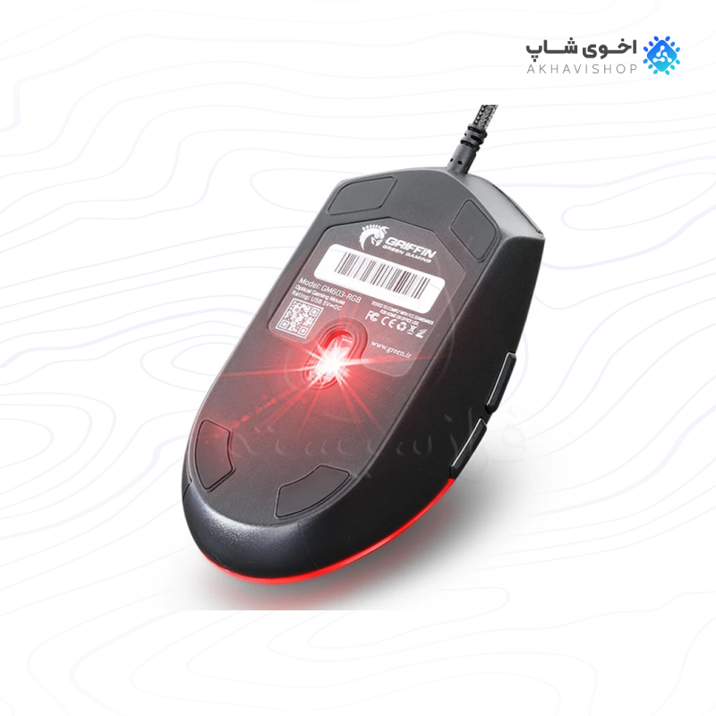 ماوس گیمینگ RGB گرین مدل GM-603RGB با دقت بالا و طراحی مدرن — تصویر ۴