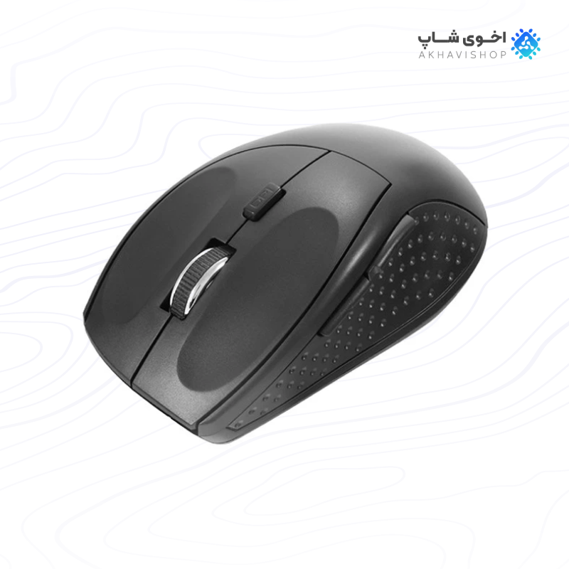 ماوس بی‌سیم گرین مدل GM-501W با عملکرد دقیق و طراحی خوش‌دست — تصویر ۲