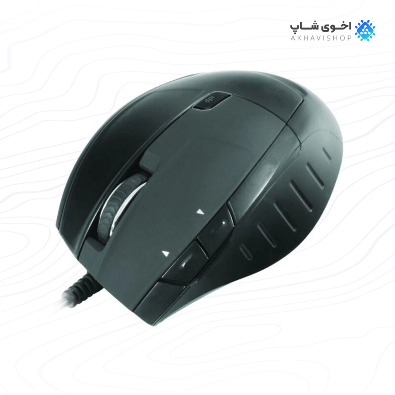 ماوس با سیم گرین مدل GM-302 با طراحی ارگونومیک — تصویر ۲