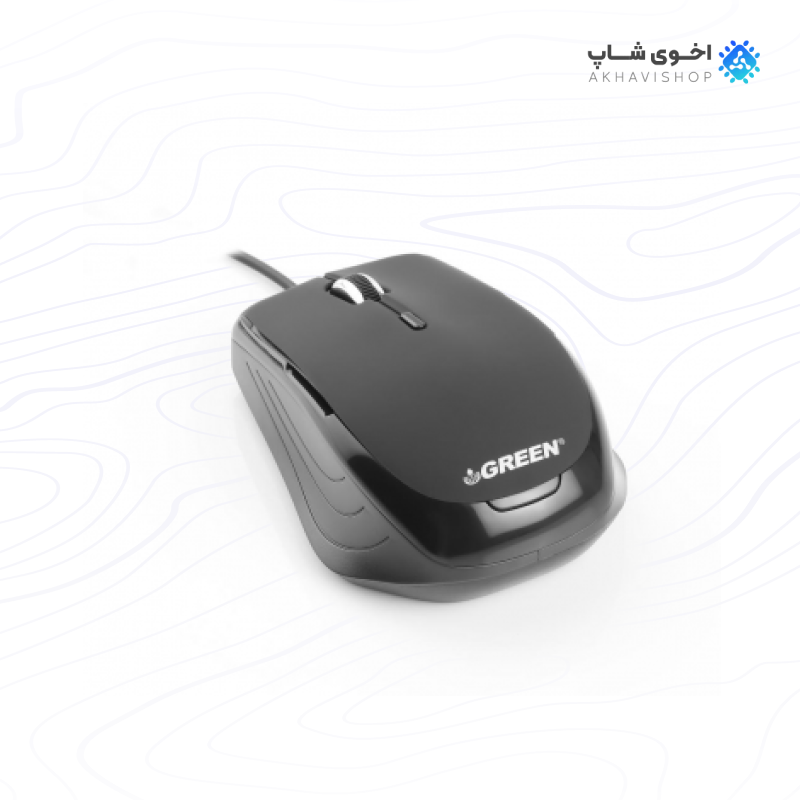 ماوس با سیم گرین مدل GM-102 مناسب استفاده روزمره — تصویر ۵