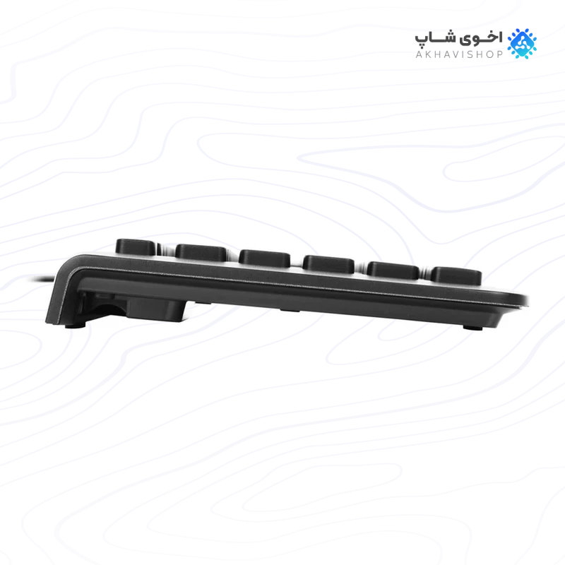 کیبورد گیمینگ گرین مدل GK-304 با نورپردازی RGB و کلیدهای مکانیکی — تصویر ۶