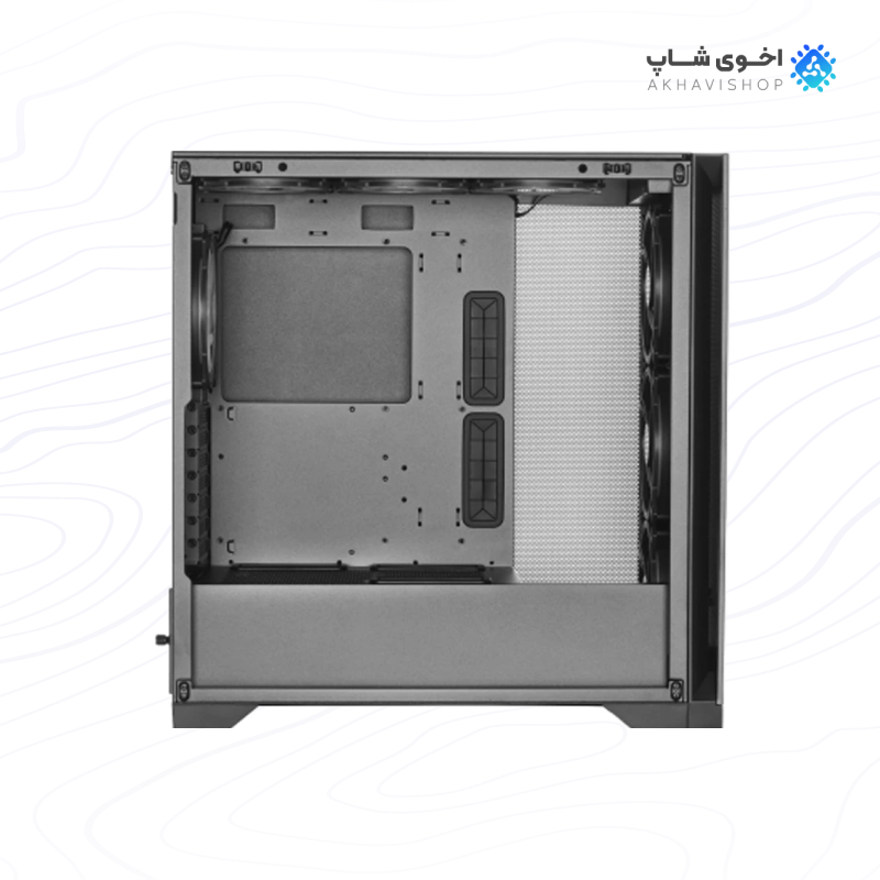 کیس گیمینگ گرین مدل G9 Griffin با طراحی حرفه‌ای و پشتیبانی کامل از قطعات گیمینگ — تصویر ۳